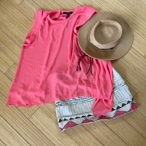 BCBG Orange Sherbet Top NWTs